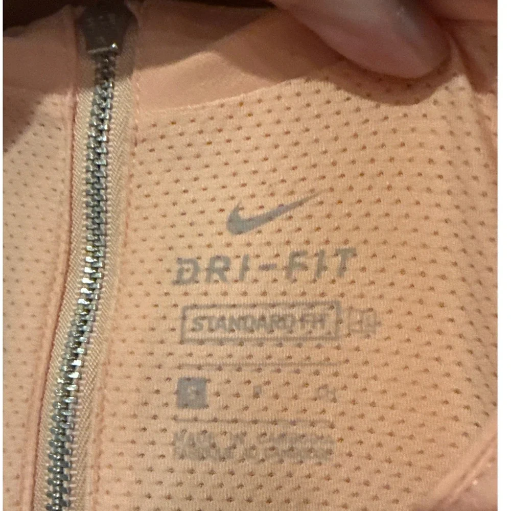 Nike Dryfit dress tennis golf ace flex Peach Small Sunset Haze C19806-885 EUC‎